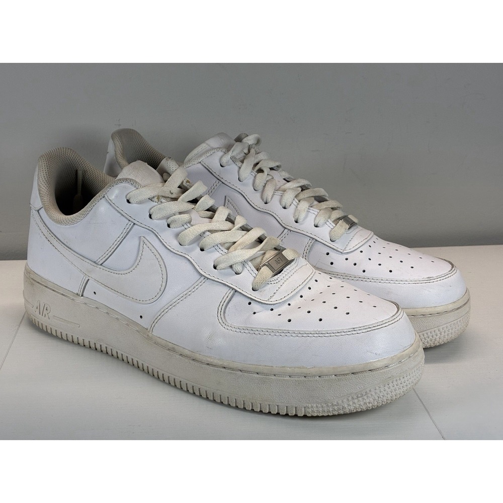 Size 12 - Nike Air Force 1 Low '07 White Mens Shoes
